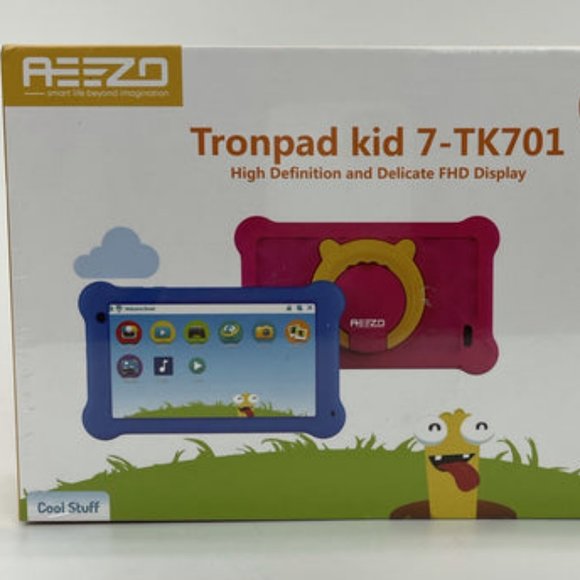 NWT AEEZO KIDS FHD TRONPAD 7-TK701 7" WIFI ANDROID 10 TABLET 2GB RAM 32G ROM - Picture 6 of 13